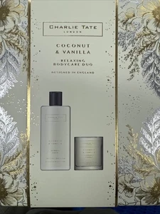 Charlie Tate London Coconut & Vanilla Relaxing Body Care Duo Gift Set - Picture 1 of 1