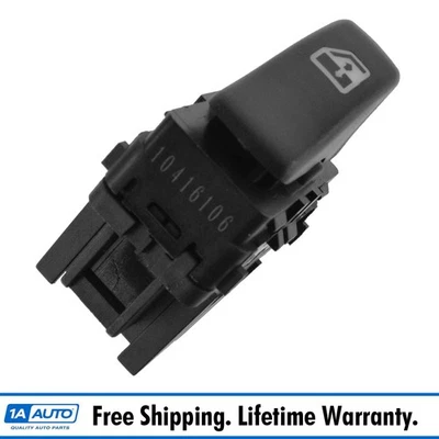 Interruptor de ventana eléctrica delantero derecho lado del pasajero 10416106 para Chevy Venture Foto 1 de 4
