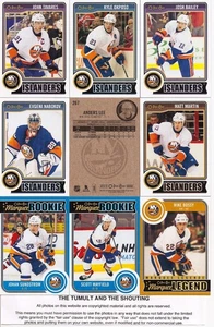 2014-15 OPC O-Pee-Chee New York Islanders Complete Team Set w Stickers + U (23) - Picture 1 of 2