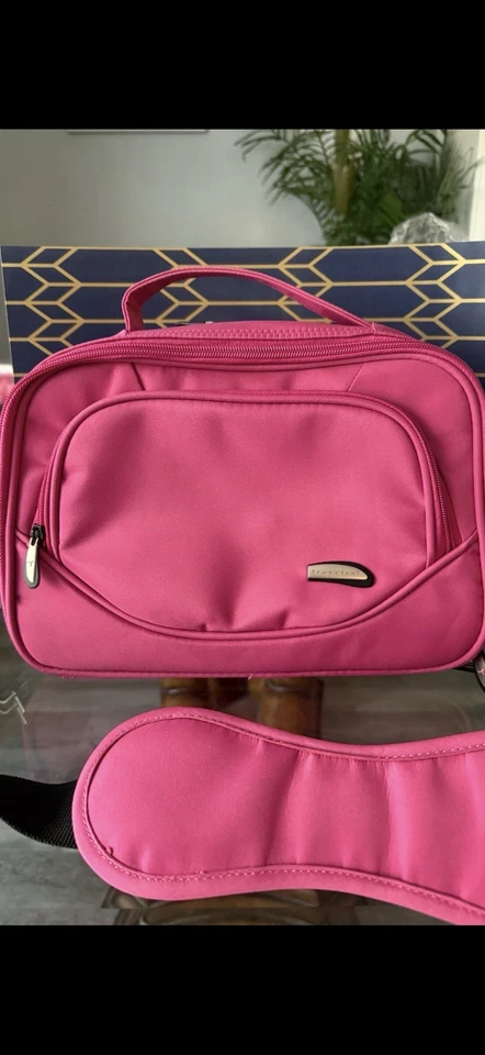 Organizador de cosméticos expandible Pink Travelon nuevo sin etiquetas Foto 1 de 4