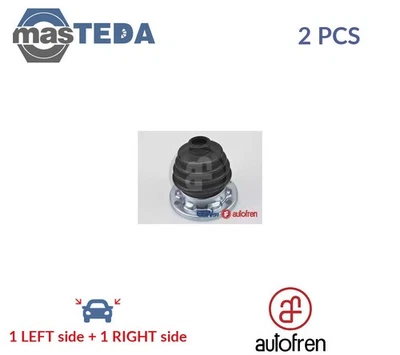 D8192 CV JOINT BOOT KIT PAIR TRANSMISSION END AUTOFREN SEINSA 2PCS NEW - Image 1 of 4