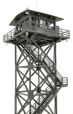 Torre de control ferroviario escala 1/87 relación HO montaje modelo no coloreado Foto 1 de 4
