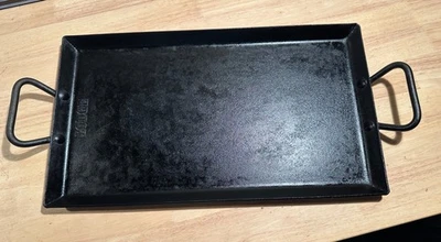 Lodge Carbon Steel Griddle  CRSGR18-  Pre-Seasoned, 18"x10" - Image 1 of 4