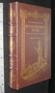 Adventures Of Huckleberry Finn Mark Twain, Easton Press Leather  - New in Shrink - Imagen 1 de 3