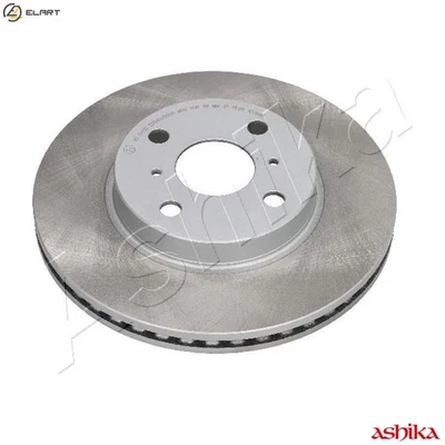 2x BRAKE DISC 60-02-2017C FOR TOYOTA OPEL 1KR-FE 1.0L 3cyl YARIS2ZR-FE 1.8L 4cyl - Image 1 of 4