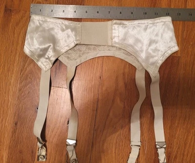 Vintage 50s Fairform by Gold Seal Garter Belt Size 26 Union Made Ivory - Image 1 of 4