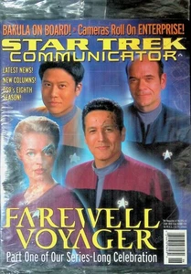 Star Trek Communicator Magazine Farewell Voyager Star Trek Club Issue 133 Sealed - Picture 1 of 2