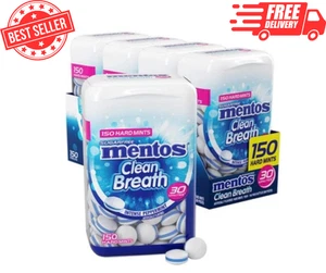 Clean Breath Sugarfree Hard Mint, 150 Stück, Intensive Peppermint (4 Flaschen) - Bild 1 von 5