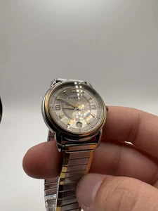 Reloj Fósil Vintage Con Estilo Pirámide Cristal Unisex Elástico Sin Probar - Imagen 1 de 10