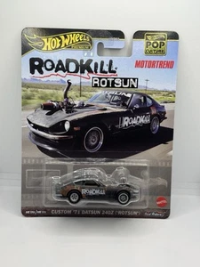 Hot Wheels Premium Pop Culture 2024 Custom '71 Datsun 240Z "Rotsun" (Roadkill) - Picture 1 of 5