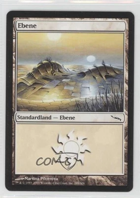 Plains German Magic: Mirrodin #289 2003 - Image 1 of 2