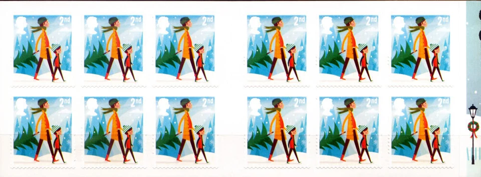 Christmas 2014. Dad, baby and Christmas tree. Booklet. - Image 1 of 1