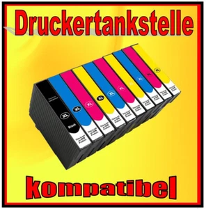 10 Patronen für EPSON STYLUS SX515W SX600FW DX4000 ersetzt T0711 - T0714 T0715  - Picture 1 of 2