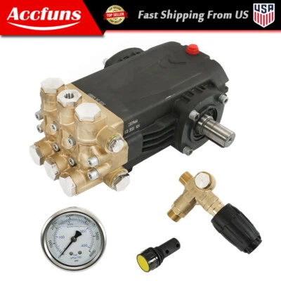 MUNIRATER 4.5 HP 3500 PSI 5.6GPM Pressure Washer Pump General Right Shaft New