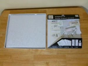 Álbum de boda 12" x 12" + kit de álbum de recortes - Imagen 1 de 7