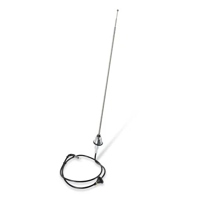 Chrome Radio Antenna For 1964-1968 Ford Mustang & 1967 Mercury Cougar - Image 1 of 4