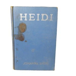 Heidi Johanna Spyri Original 1925 Hardcover - Picture 1 of 7