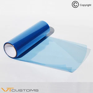 Car Headlight Tint Film Taillight Tail Vinyl Wrap Fog Light Medium Dark Smoke - Picture 1 of 54