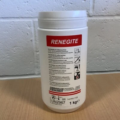 Bravilor Renegite 1kg Professional Descaler Cleaner Powder for Coffee Machines - Image 1 of 4