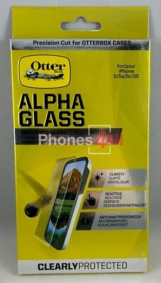 OtterBox Alpha Glass for iPhone 5/5s/5c/SE 1st Generation BRAND NEW OEM - Image 1 of 3