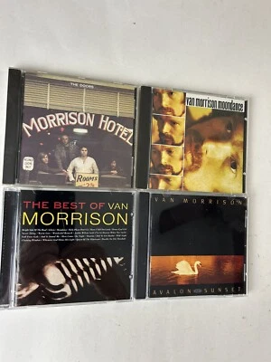 Van Morrison 4 CD Lot Moondance Avalon Sunset Door Hotel Best of Foto 1 de 4