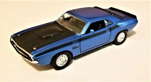 Welly - 1:34-1:39 Scale Model 1970 Dodge Challenger T/A Blue (BBWE43663DB) - Picture 1 of 1