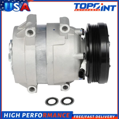 AC Compressor 1997 1998 1999 2000 Fits Chevrolet Corvette 5.7L - Image 1 of 4