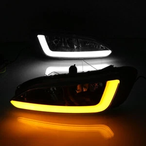 For Hyundai Santa Fe/IX45 2013-15 q DRL Daytime Running Driving Light With Turn - Picture 1 of 5
