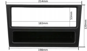 Opel Corsa C Omega B Vectra C Combo C Agila A Radioblende Ablage Rahmen passend - Bild 1 von 24
