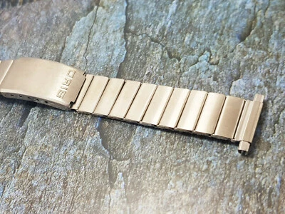 Nos Rare vintage oris Bracelet 16 - 22 mm straight end pieces. - Image 1 of 4