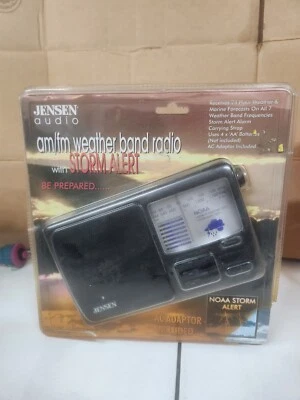 Jensen MR-600 Portable NOAA FM/AM Weather Radio with 7 Bands New - Image 1 of 3