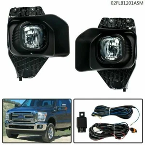 Luz antiniebla de conducción de humo + cableado + bisel N apto para Ford F250-F550 Super Duty 11-16 - Imagen 1 de 12