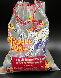 Marble King Vintage Tournament Assortment Large bag Berry Pink made in USA