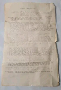 Indianer Missionsgeschichte Dokument USA Südwesten Schreibmaschine  - Bild 1 von 2