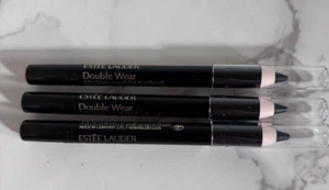 3x ESTEE LAUDER Doble Uso 24H Lápiz de Ojos Gel Impermeable 01 ONYX Tamaño de Viaje - Imagen 1 de 1
