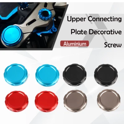 Motorcycle Upper connecting plate decorative screw For CFMOTO 450SR 450SS 450SR Foto 1 de 4