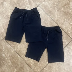 Bundle Of 2 Set Nautica Boys' School Uniform Regular Shorts, Navy Size 5 - Picture 1 of 4