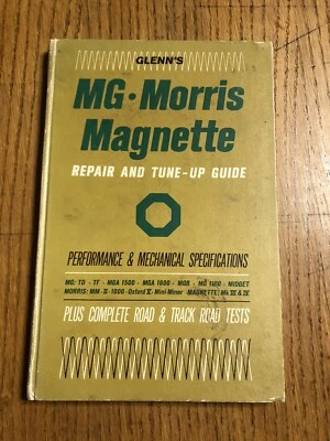 MG MGB Morris 1949-1969 taller servicio reparación manual cableado diagramas guía del motor Foto 1 de 4