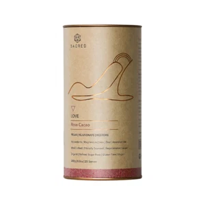 Sacred Taste Organic Drinking Cacao (Rose Cacao) Love 250g - Picture 1 of 1