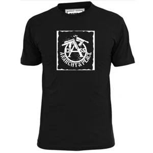 Camiseta para hombre Crass Anarchy & Peace punk ignorante - Imagen 1 de 2