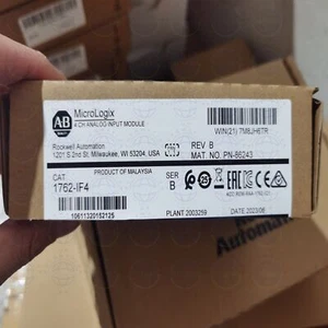 1PC Refurbished Allen-Bradley 1762-IF4 Free Shipping - Picture 1 of 1