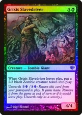 Grixis Slavedriver FOIL Conflux NM Black Uncommon MAGIC MTG CARD ABUGames
