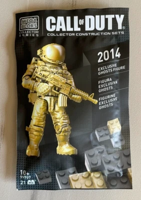 Mega Bloks - Call Duty 99707 Exclusiva Minifigura Fantasmas 2014 Figura de Construcción Foto 1 de 2