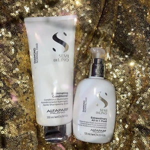 Alfaparf Semi Di Lino Diamond Illuminating Conditioner  / Extraordinary All-in-1 - Picture 1 of 2