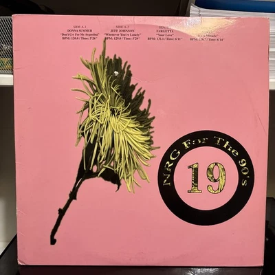 NRG For The 90s Volume 19 - 12” Vinyl Single - Red - Promo - EX/VG+ - Image 1 of 4