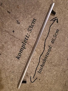 Backofengriff  Edelstahl Matt Gebürstet Griff Universal - Bild 1 von 2