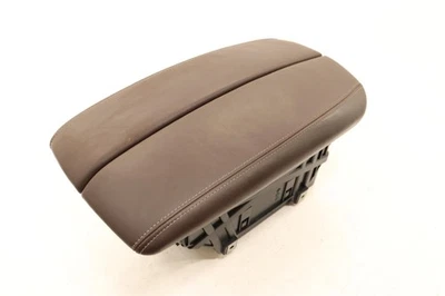 2014 - 2018 BMW X5 F15 FRONT CENTER CONSOLE ARMREST LID COVER OEM BROWN_NAMY - Image 1 of 4