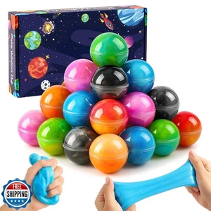 Funewest Slime Party Favors, 28 Pack Galaxy Slime Balls – Non-Sticky Mess-Fre - Picture 1 of 5