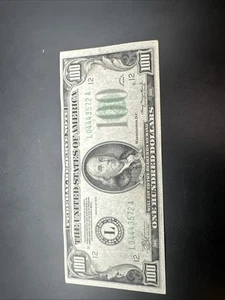 1934 $1 Federal Reserve Note - Fr2152 - San Francisco - 3572A - Picture 1 of 8