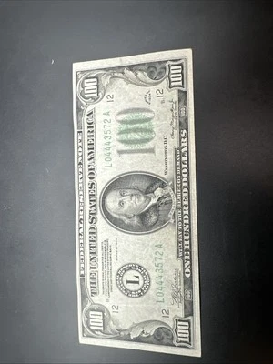 1934 $1 Federal Reserve Note - Fr2152 - San Francisco - 3572A - Image 1 of 4